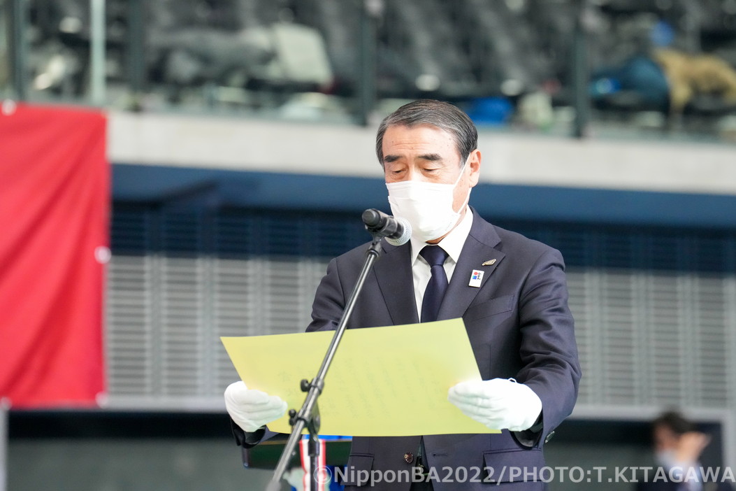 プレゼンター：公益財団法人日本バドミントン協会　会長　中村新一