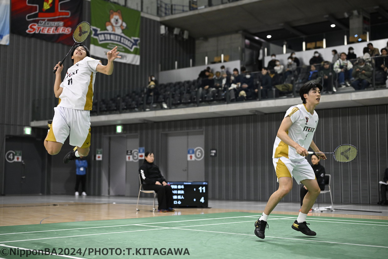 野田悠斗（右）／小川航汰（ジェイテクトStingers）