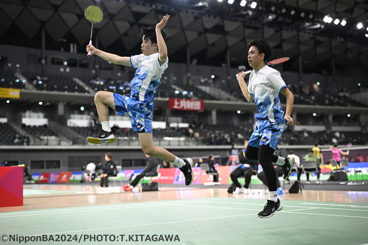 松川健大（右）／中静悠斗（ふたば未来学園高校3年）