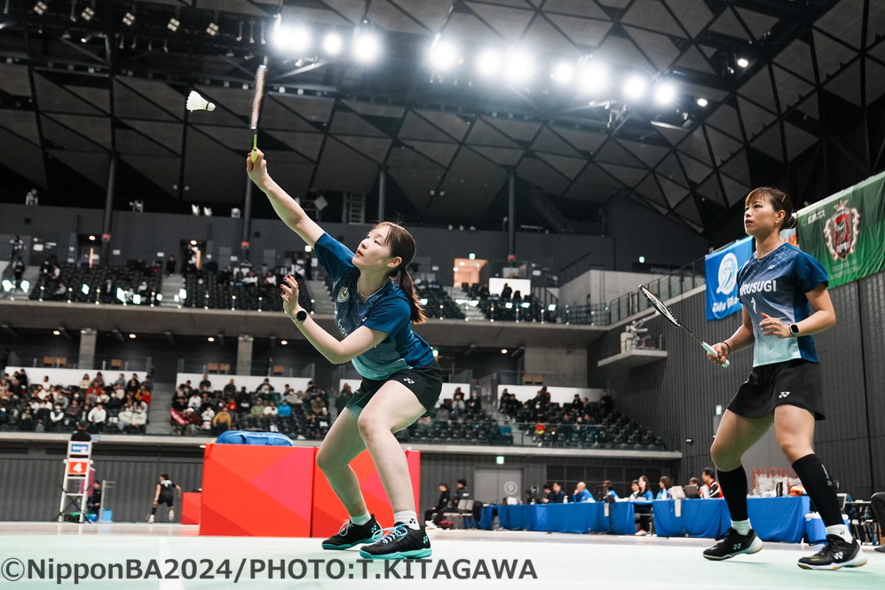 福島由紀（右）／松本麻佑（岐阜Bluvic／ほねごり相模原）