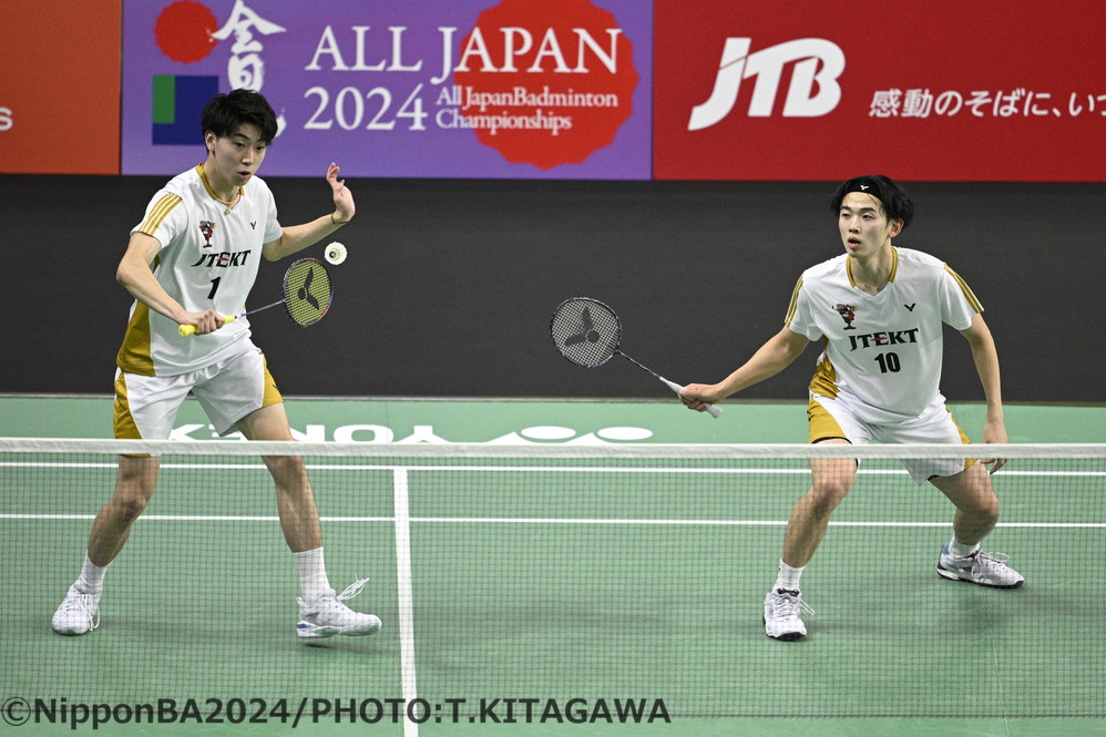 相澤桃李（左）／佐野大輔（ジェイテクトStingers）