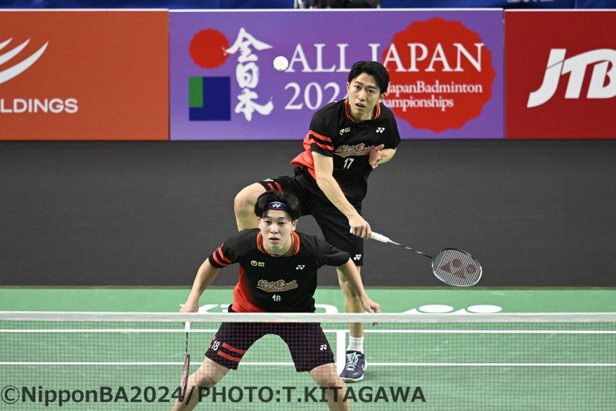 武井優太（奥）／遠藤彩斗（NTT東日本）