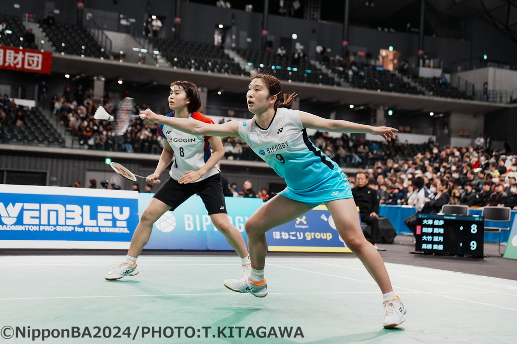 大澤佳歩（右）／田部真唯（BIPROGY／山陰合同銀行）