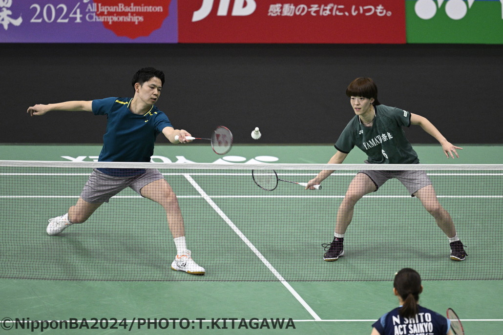 西川裕次郎（左）／今井優歩（滋賀県スポーツ協会／YAMATO奈良）