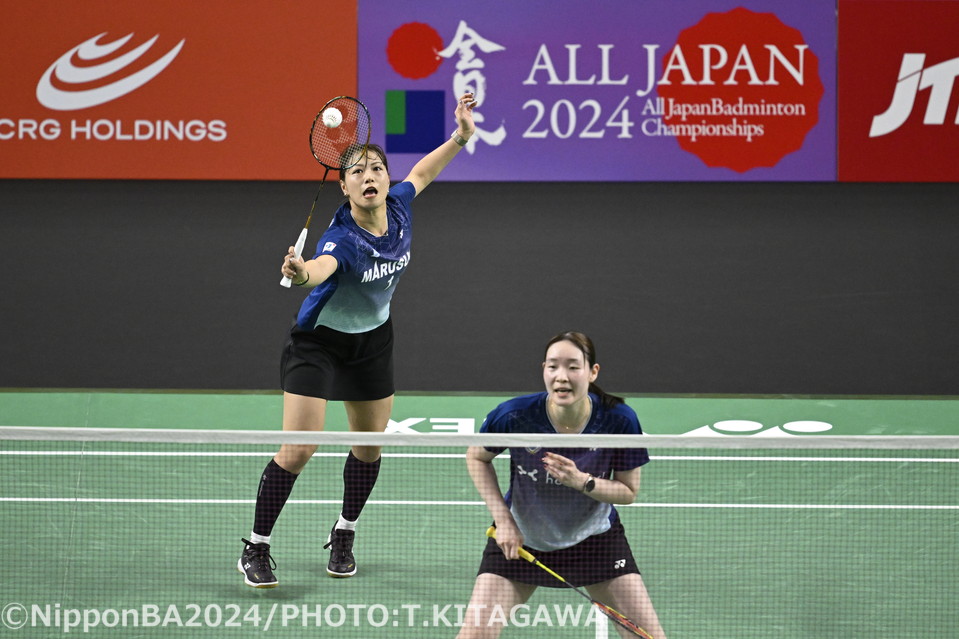 福島由紀（左）／松本麻佑（岐阜Bluvic／ほねごり相模原）