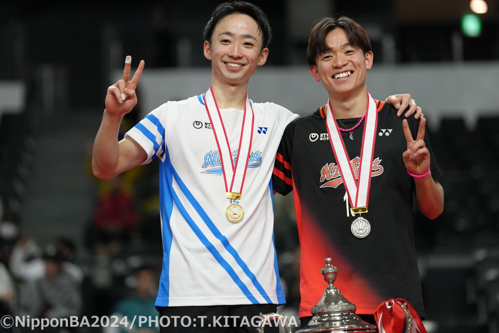 田中湧士（左：NTT東日本）、武井凜生（NTT東日本）