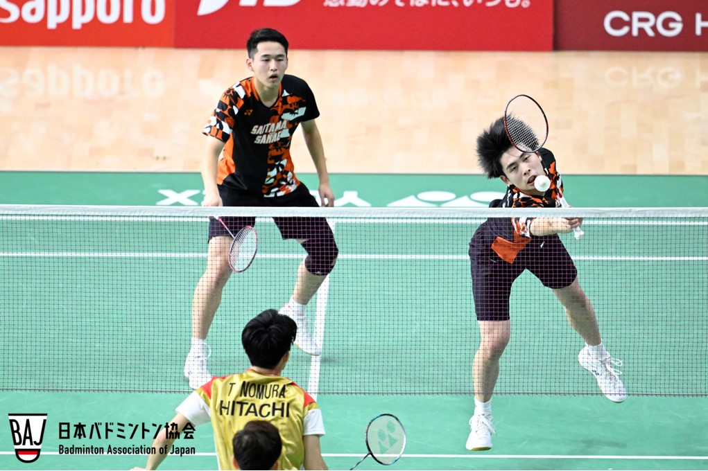 澤田 修志（右）／石井 叶夢（埼玉栄高校3年）