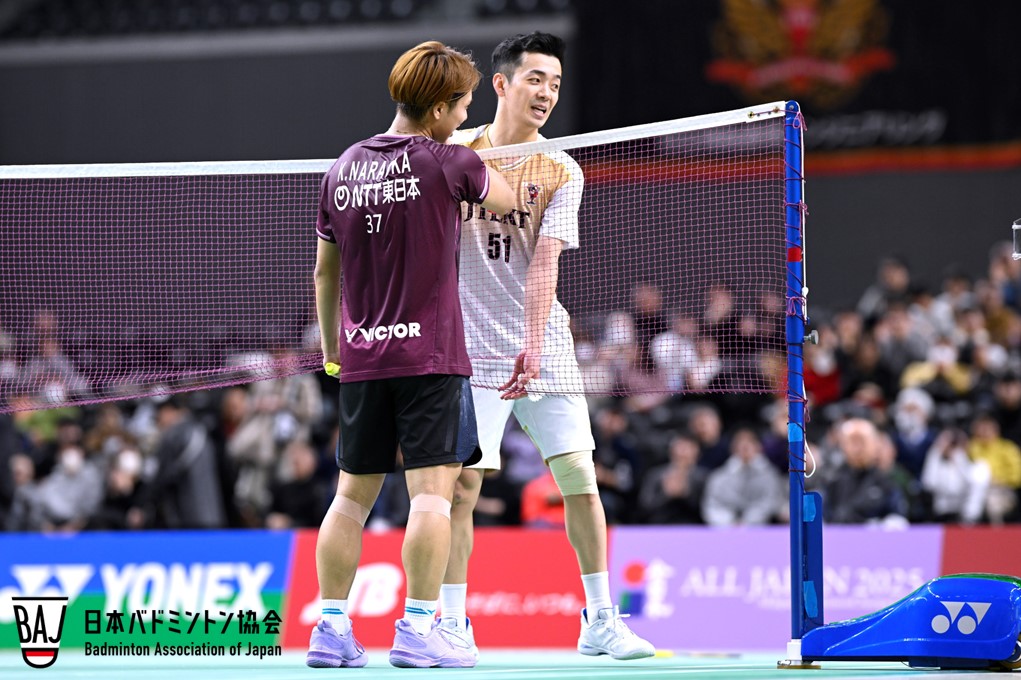 西本 拳太（奥、ジェイテクトStingers）、奈良岡 功大（NTT東日本）