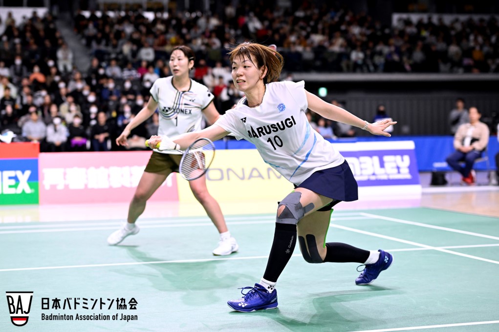 櫻本 絢子（右）／廣田 彩花（ヨネックス／岐阜Bluvic）